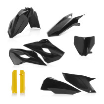 Kit plastiques complet - Noir - ACERBIS Husqvarna 250/350/450/501 FE 2016 125/250/300 TE 2016