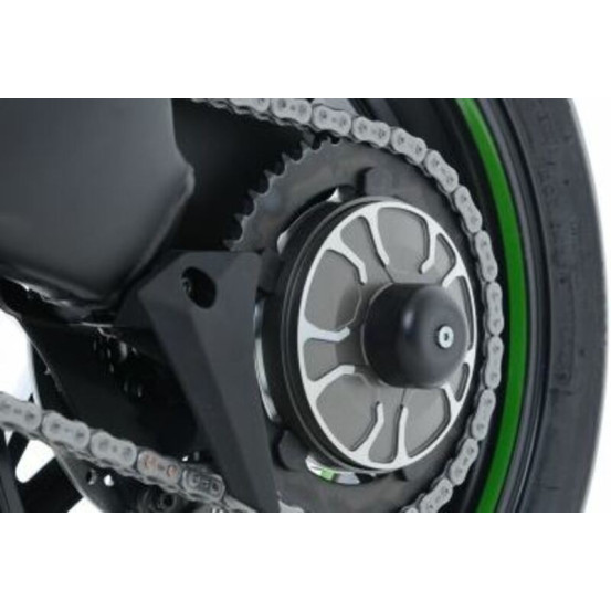 Protection de bras oscillant noir R&G RACING - KAWASAKI H2 - H2R