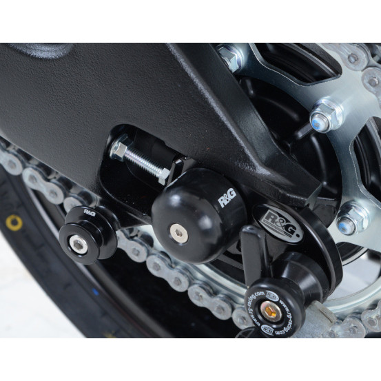 Protection de bras oscillant R&G RACING noir - SUZUKI GSX-S 1000 ABS-FA