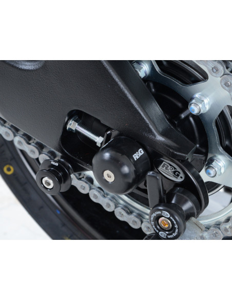Protection de bras oscillant R&G RACING noir - SUZUKI GSX-S 1000 ABS-FA