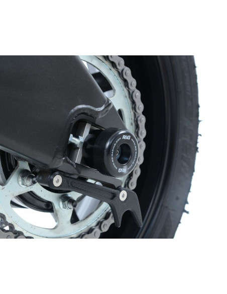 Protection de bras oscillant R&G RACING noir - YAMAHA YZF-R6-R1M