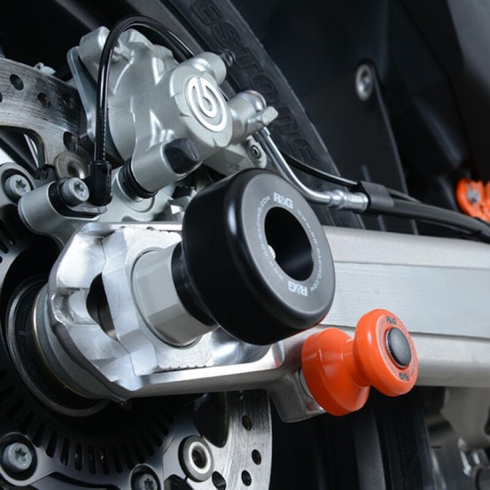 Protection de bras oscillant R&G RACING noir - KTM 690 SMC-R