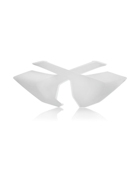 Plaques latérales - Blanc - ACERBIS Husqvarna 125/250 TC 250/350/450 FC 250/300 TE 250/350/450/501 FE