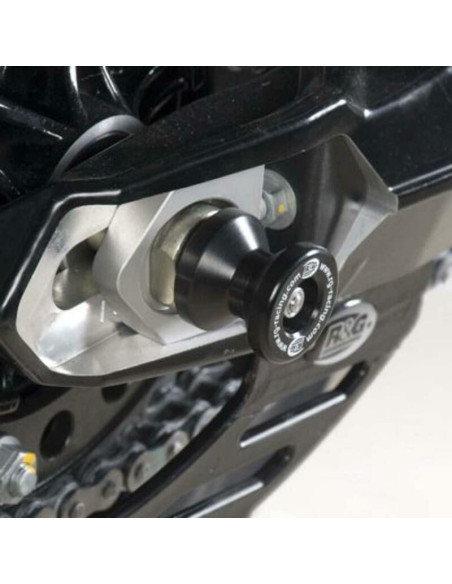 Protection de bras oscillant R&G pour HUSQVARNA 900 Nuda, R 2012-2013 (fixation par axe)