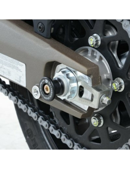Pions de bras oscillant - diabolos R&G RACING noir - DUCATI