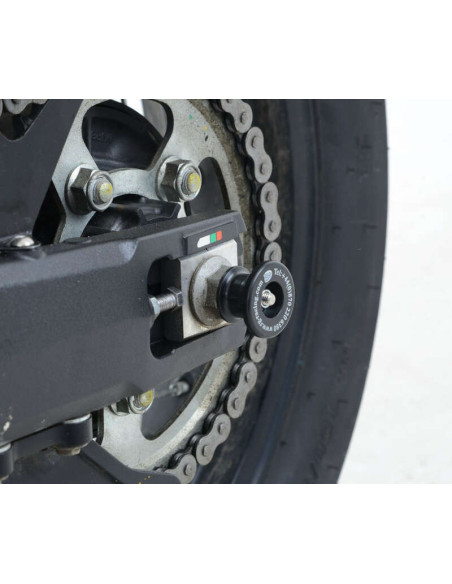 Protection de bras oscillant R&G RACING type diabolo noir - HONDA CRF1000L Africa Twin