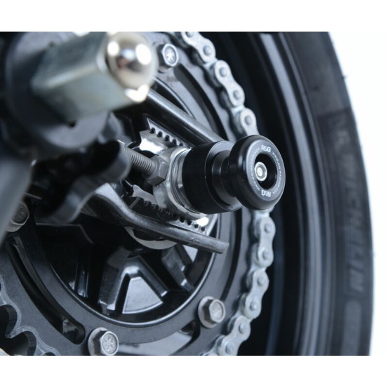 Pions de bras oscillant - diabolos R&G RACING noir - BMW G310R
