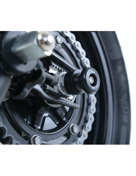 Pions de bras oscillant - diabolos R&G RACING noir - BMW G310R