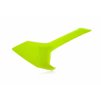 Plaques latérales - Jaune Fluo - ACERBIS Husqvarna 125/250 TC 250/350/450 FC 250/300 TE 250/350/450/501 FE
