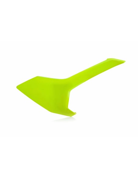 Plaques latérales - Jaune Fluo - ACERBIS Husqvarna 125/250 TC 250/350/450 FC 250/300 TE 250/350/450/501 FE