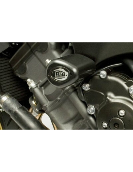 Tampons de protection Aéro de rechange R&G RACING noir