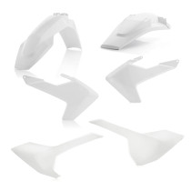 Kit plastiques - Blanc - ACERBIS Husqvarna 250/350/450 FC 2016-2018 125 TC 2016-2018 250 TC 2017-2018 300 TC 2016-2018