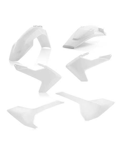 Kit plastiques - Blanc - ACERBIS Husqvarna 250/350/450 FC 2016-2018 125 TC 2016-2018 250 TC 2017-2018 300 TC 2016-2018