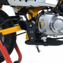Adhésif anti-frottement R&G RACING noir (2 pièces) - HONDA Monkey
