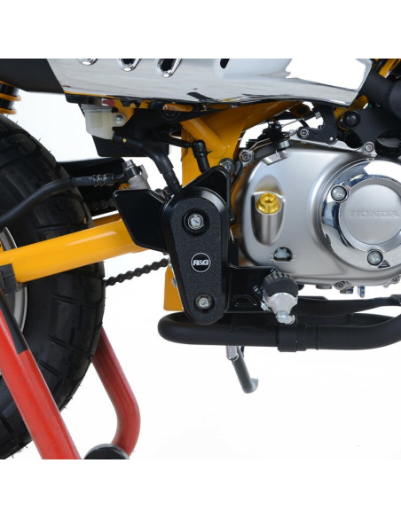 Adhésif anti-frottement R&G RACING noir (2 pièces) - HONDA Monkey