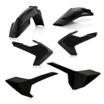 Kit plastiques - Noir - ACERBIS Husqvarna 250/350/450 FC 2016-2018 125 TC 2016-2018 250 TC 2017-2018 300 TC 2016-2018