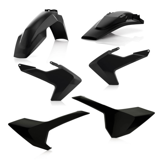 Kit plastiques - Noir - ACERBIS Husqvarna 250/350/450 FC 2016-2018 125 TC 2016-2018 250 TC 2017-2018 300 TC 2016-2018