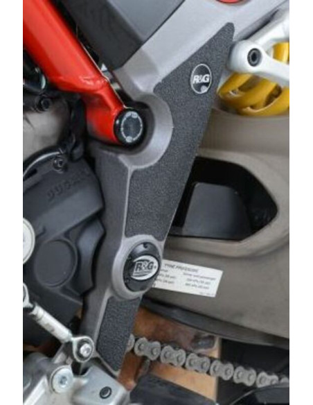 Adhésif anti-frottement R&G RACING cadre noir 3 pièces - DUCATI Multistrada 1200-1200 S