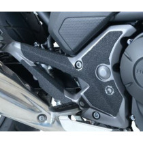 Adhésif anti-frottement R&G RACING platines repose-pieds noir 4 pièces - HONDA NC700S-700X-750S-750X