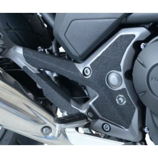 Adhésif anti-frottement R&G RACING platines repose-pieds noir 4 pièces - HONDA NC700S-700X-750S-750X