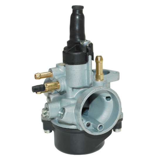 Carburateur DELL'ORTO PHVA 17,5 TS TREK (Montage souple - avec graissage - starter auto - sortie câble droit)