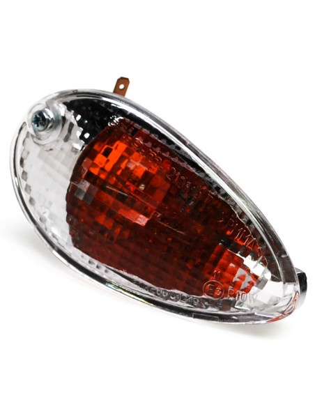 Clignotant Piaggio 125 Liberty après 2000 Transparent Avant Droit