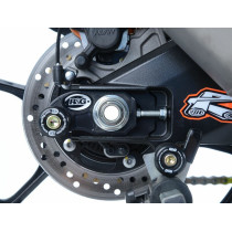 Pions de bras oscillant - diabolos avec platine R&G RACING noir - SUZUKI GSX-R1000