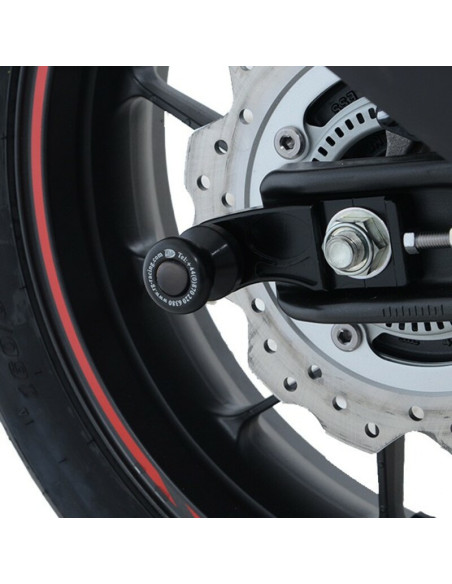 Pions de bras oscillant - diabolos avec platine R&G RACING noir - HONDA CB500F-CBR500R