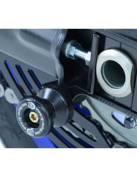 Pions de bras oscillant - diabolos R&G RACING noir - YAMAHA Tenere 700