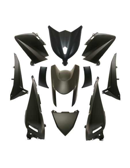 Kit carénages maxiscooter Yamaha 530 TMax 2012-2014 Noir mat