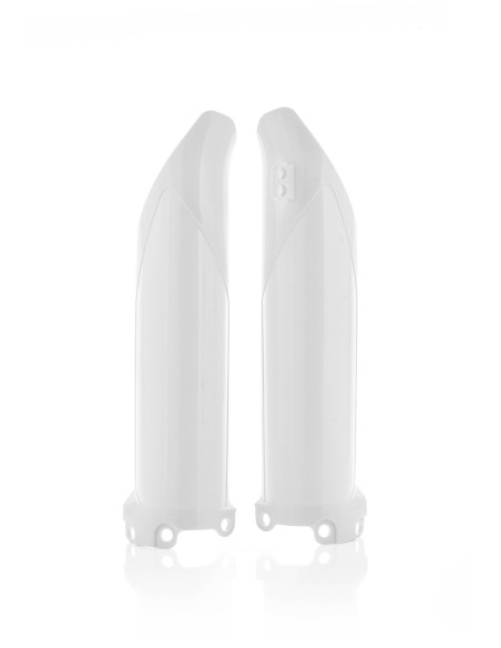 Protections de fourches - Blanc - ACERBIS Kawasaki 250 KXF 2017-2026 / 450 KXF 2016-2026