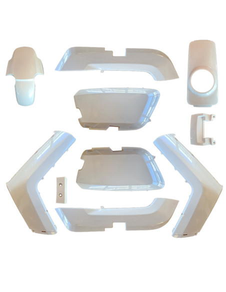 Kit carénages scooter Niu N1 Blanc brillant