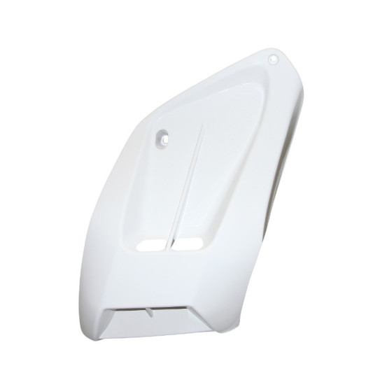 Carénage écope moteur scooter Gilera 50 Runner 1997-2005 Blanc brillant Gauche