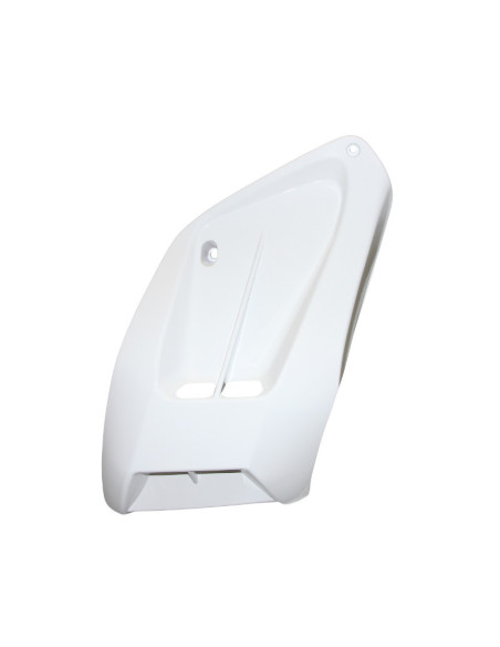 Carénage écope moteur scooter Gilera 50 Runner 1997-2005 Blanc brillant Gauche