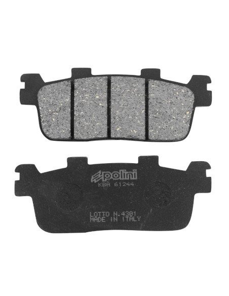 Plaquettes de frein arrière POLINI Organique Kymco 125-200 People GTI 250/300 Xciting 300 Agility I