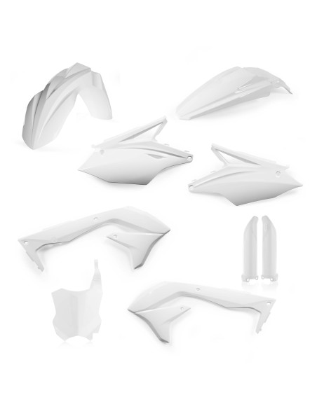 Kit plastiques complet - Blanc - ACERBIS Kawasaki 450 KXF 2016-2017