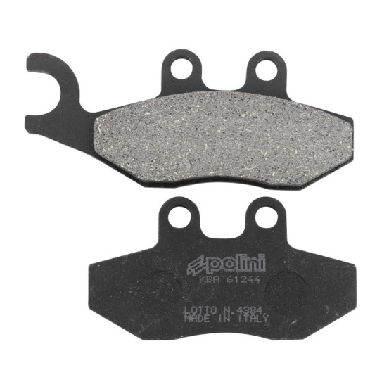Plaquettes de frein POLINI Organique Peugeot 250 Geopolis Satelis Piaggio 125/250 Beverly X-Evo Sym 125 Symphony