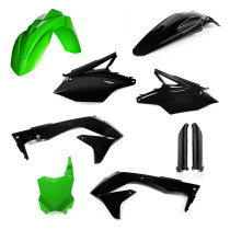 Kit plastiques complet - Noir - ACERBIS Kawasaki 250 KXF 2016-2017