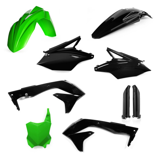 Kit plastiques complet - Noir - ACERBIS Kawasaki 250 KXF 2016-2017