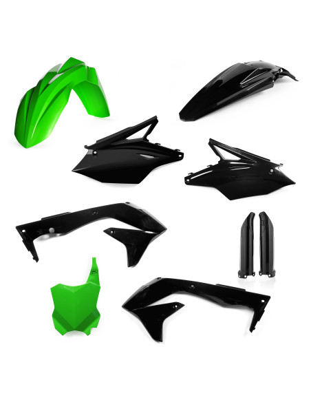 Kit plastiques complet - Noir - ACERBIS Kawasaki 250 KXF 2016-2017