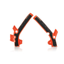 Protection de cadre XGRIP - Orange Fluo - ACERBIS Husqvarna 85 TC 2014-2017 KTM 85 SX 2013-2017