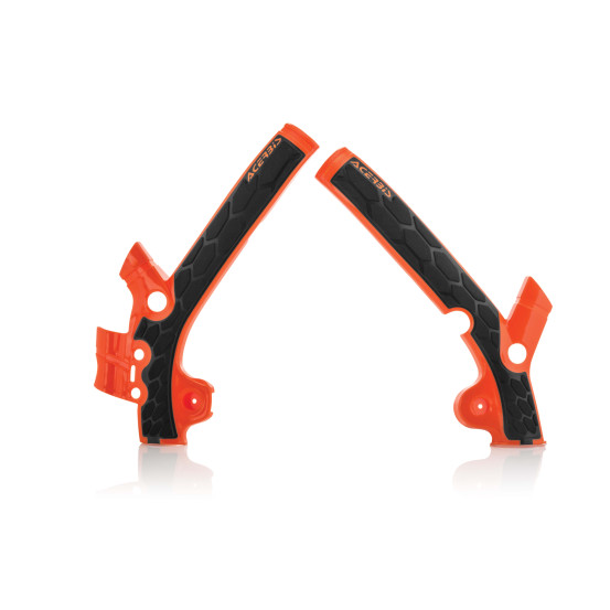 Protection de cadre XGRIP - Orange Fluo - ACERBIS Husqvarna 85 TC 2014-2017 KTM 85 SX 2013-2017
