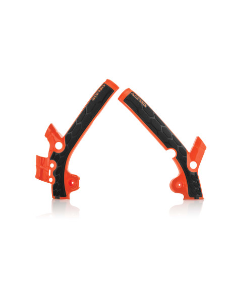 Protection de cadre XGRIP - Orange Fluo - ACERBIS Husqvarna 85 TC 2014-2017 KTM 85 SX 2013-2017