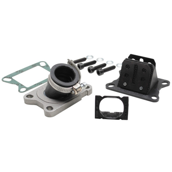Pipe admission MALOSSI orientable 360 Aprilia/Derbi/Fantic/Gilera/Malaguti/Motor Hispania/Peugeot/Rieju/Valenti Racing 50cc