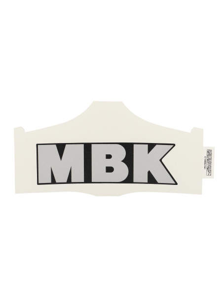 Autocollant origine MBK 180x55mm Argent