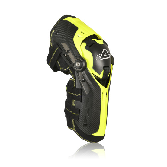 Genouillères Acerbis Gorilla Taille unique - Noir Jaune