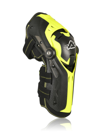 Genouillères Acerbis Gorilla Taille unique - Noir Jaune
