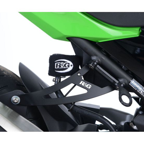 Patte de fixation de silencieux R&G RACING noir - KAWASAKI Ninja 400