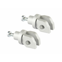 Paire Adaptateurs Avant Repose Pieds LIGHTECH MV Agusta 675/800/920/1090 Brutale 675/800 F3 1000 F4 800 Rivale/Dragster/Strad…