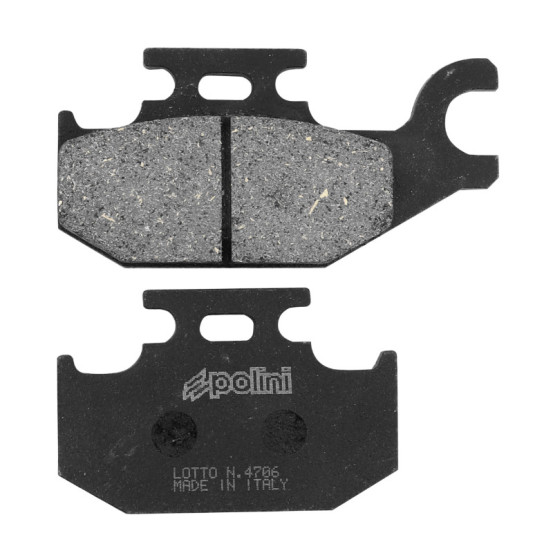 Plaquettes de frein arrière POLINI Organique Suzuki 125 Burgman 250 Sixteen